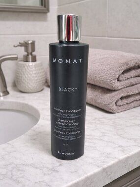 MONAT BLACK Shampoo + Conditioner (2 in one) sealed NEW